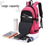 Laptop Backpack,Business Travel Anti Theft Backpack Gift for Men Women with USB Charging Port Lock,Slim Durable Water Resistant College School Bookbag Computer Bag Fits 15.6 Inch Laptop Notebook - Image 3